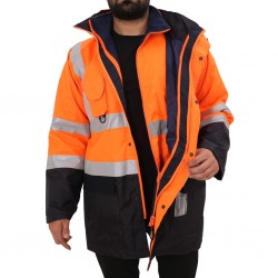 Parka Bestguard Oxford 5+1 Sarı Lacivert