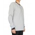 Sıfır yaka Sweatshirt gri renk 1001