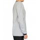 Sıfır yaka Sweatshirt gri renk 1001