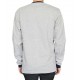 Sıfır yaka Sweatshirt gri renk 1001